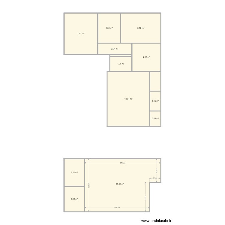 GUICHARD AUDIT 1169. Plan de 0 pièce et 0 m2