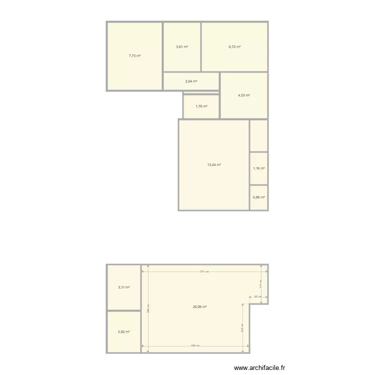 GUICHARD AUDIT 1169. Plan de 