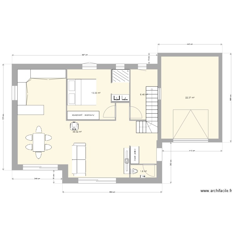 Plan MTB Modif. Plan de 0 pièce et 0 m2