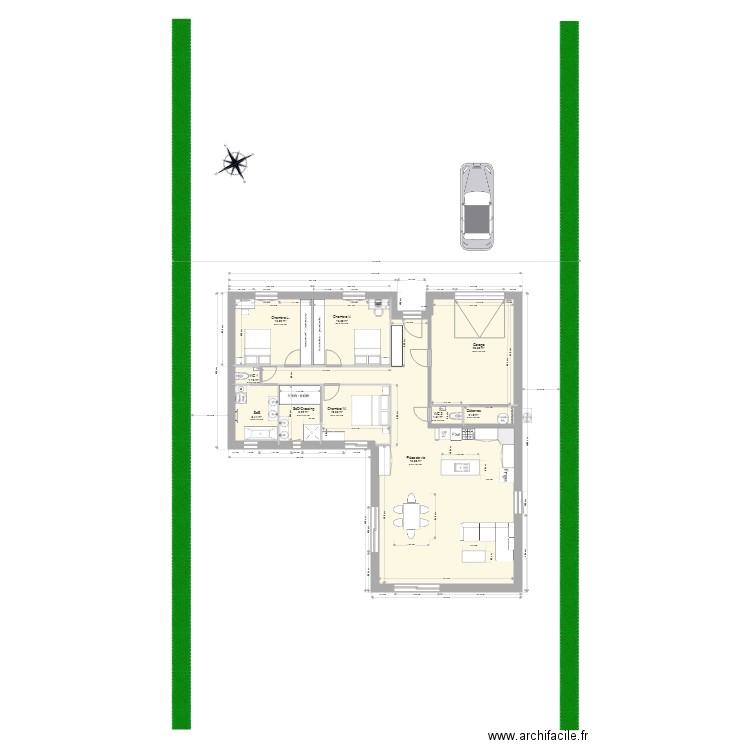 Projet Fouchères définitif 07022020. Plan de 0 pièce et 0 m2