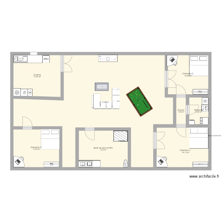 la maiz. Plan de 0 pièce et 0 m2