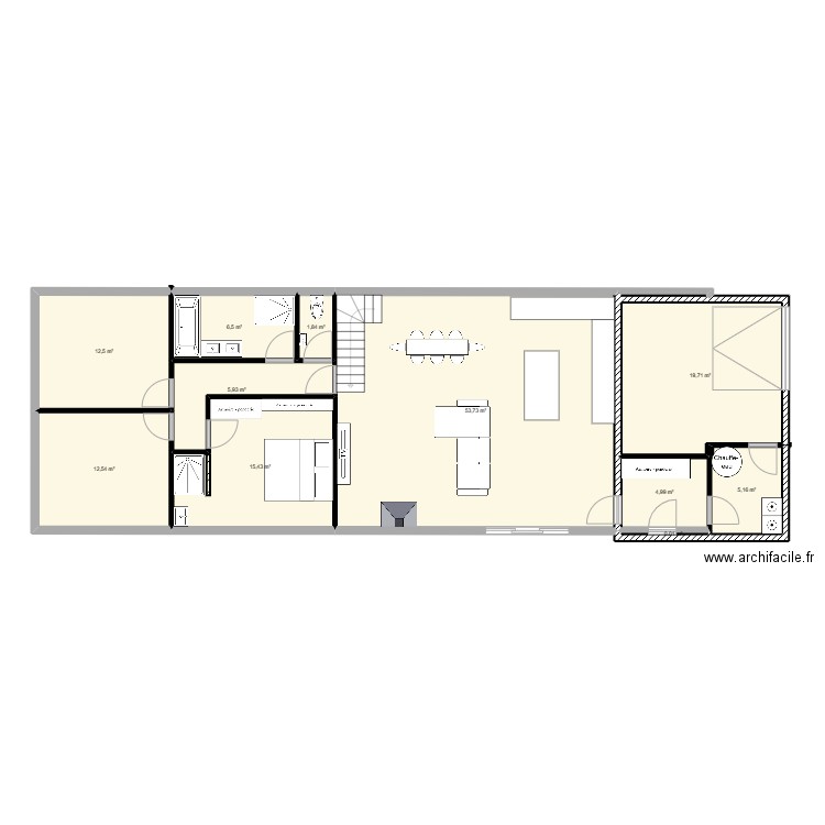 maison de rêve. Plan de 0 pièce et 0 m2