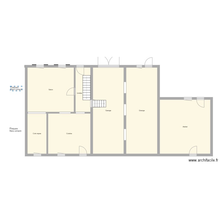 Croquis VACHET ET DORMONT. Plan de 0 pièce et 0 m2