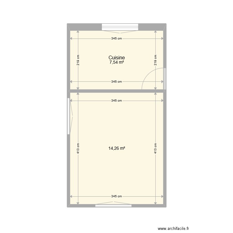 maison. Plan de 0 pièce et 0 m2