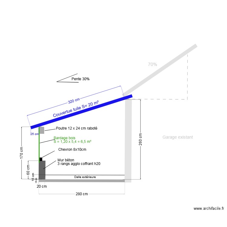 Coupe Bucher_V2. Plan de 0 pièce et 0 m2