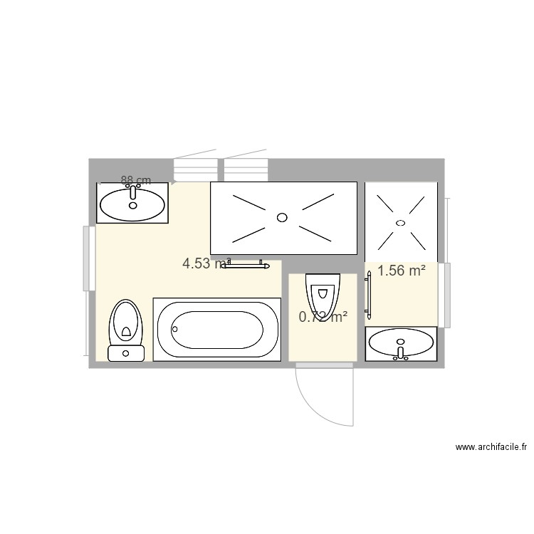 sdb guillet raphael 3. Plan de 0 pièce et 0 m2