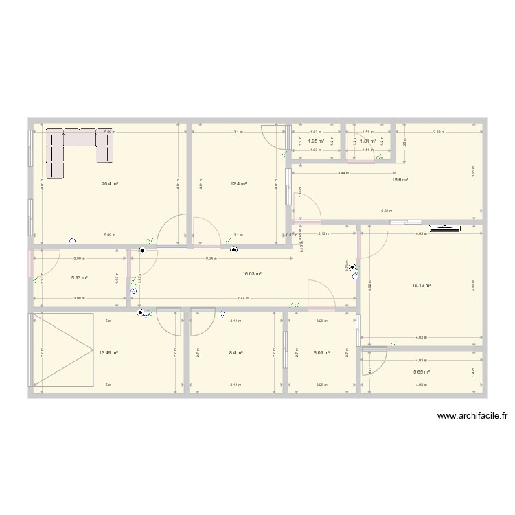 planAA. Plan de 0 pièce et 0 m2