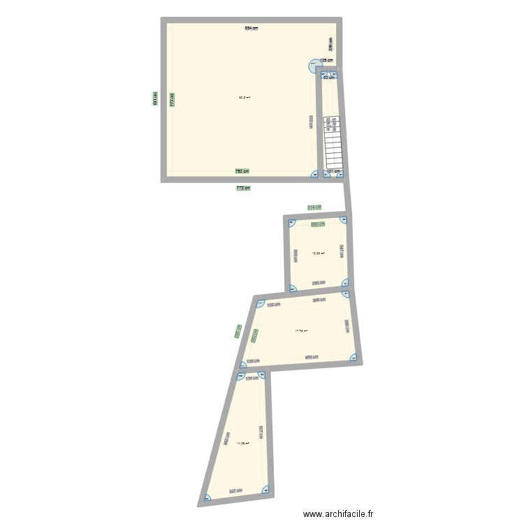 Fontenay-le-Comte RDC. Plan de 0 pièce et 0 m2