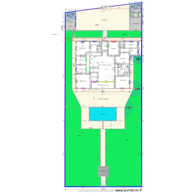 A LG 66. Plan de 0 pièce et 0 m2