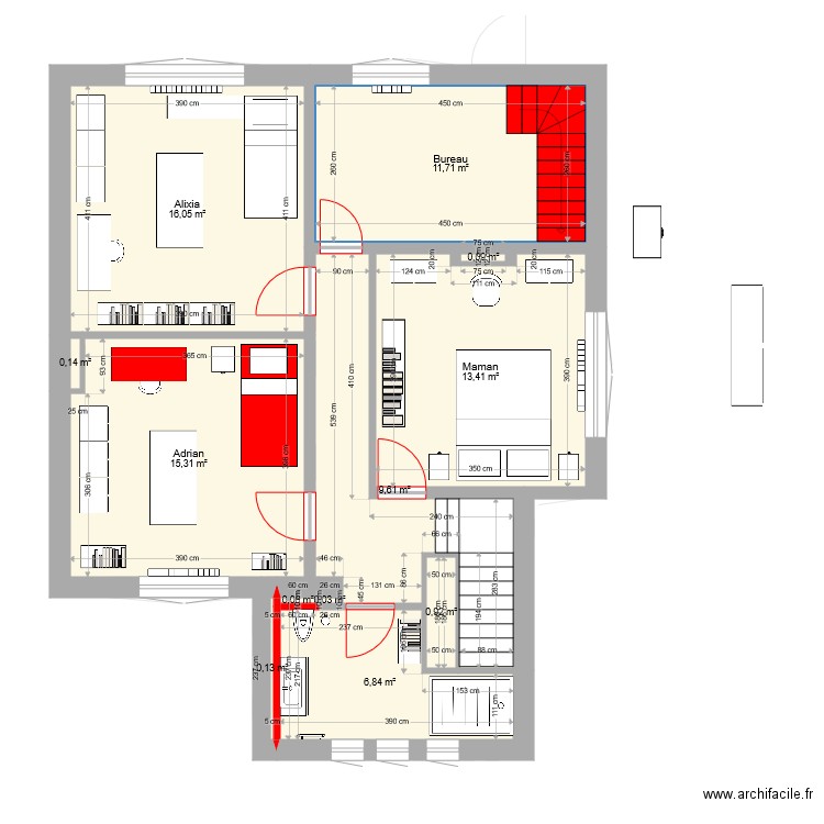 Maison Résistance V11c. Plan de 40 pièces et 379 m2