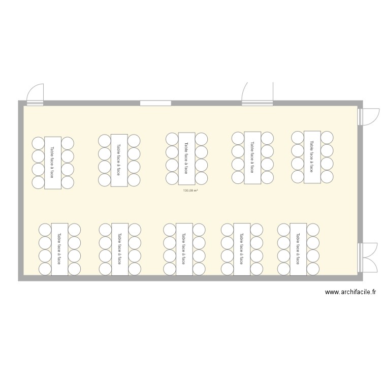 SALLE AMICALE. Plan de 0 pièce et 0 m2