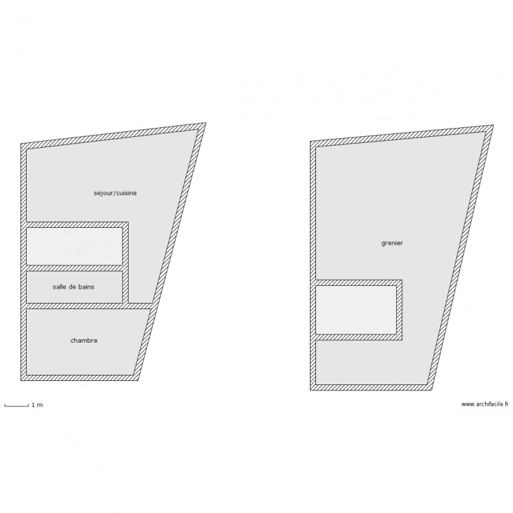 koegel. Plan de 0 pièce et 0 m2