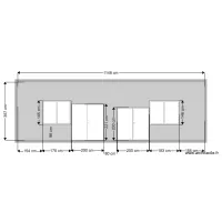 Fa&ccedil;ade droite cour Loubna KARRAZ