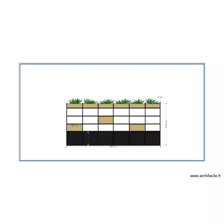 RANGEMENT OLUT EQUINOXE SR. Plan de 