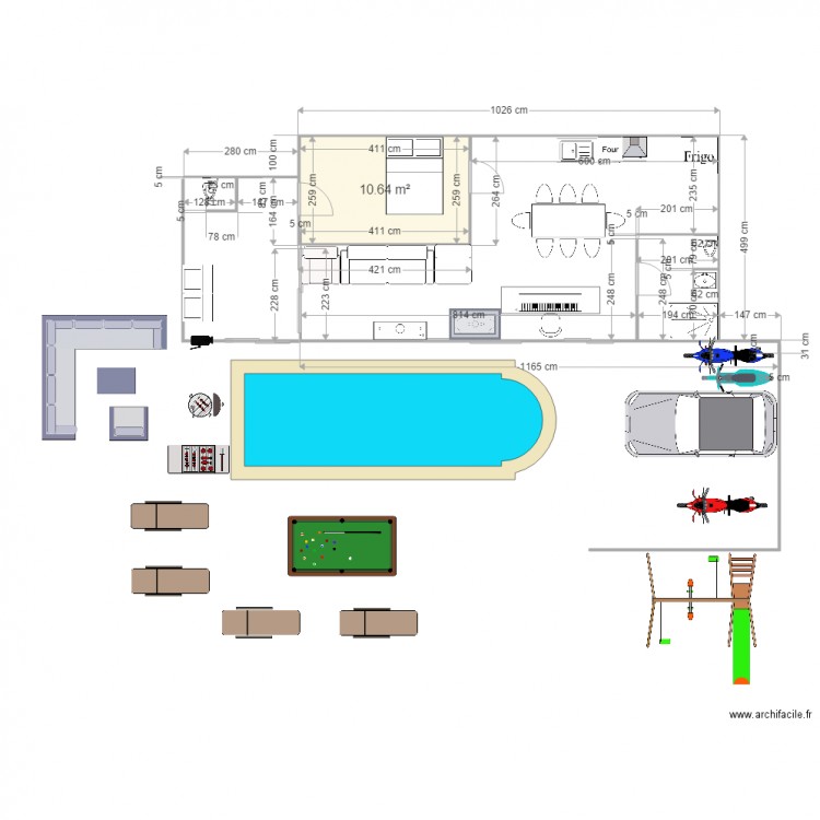 PLAN MAISON ANTOINE. Plan de 0 pièce et 0 m2