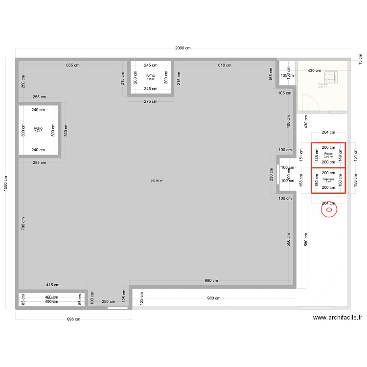 BMT. Plan de 0 pièce et 0 m2