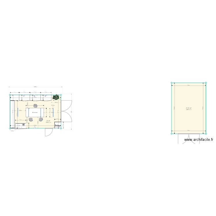 chalet 2. Plan de 0 pièce et 0 m2