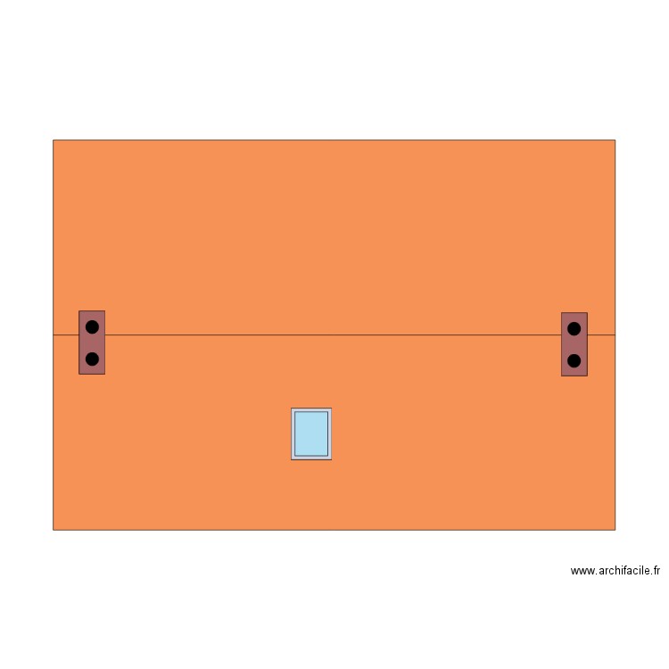 plan de toiture avant. Plan de 0 pièce et 0 m2