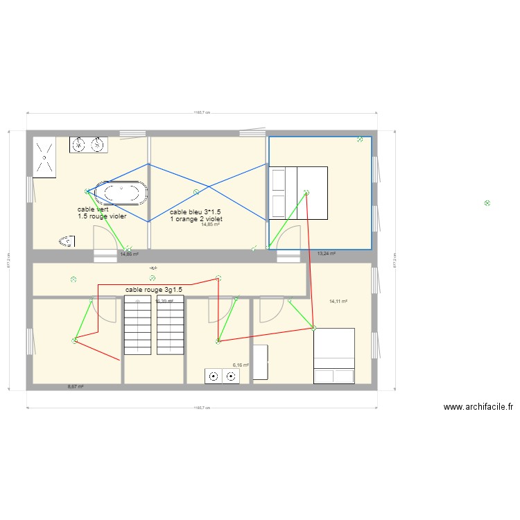 plan garage  r 1 al lumiere. Plan de 0 pièce et 0 m2