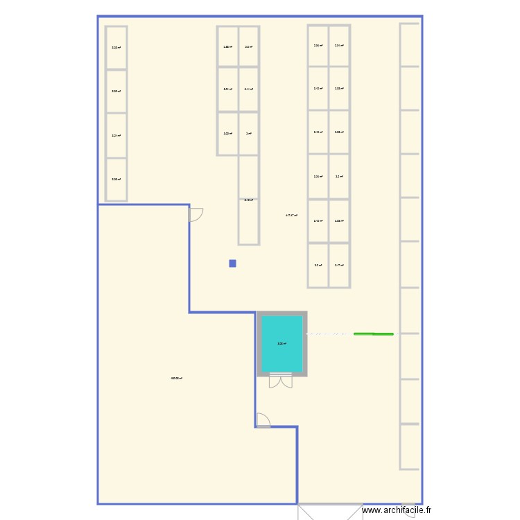 Dépôt rennes. Plan de 0 pièce et 0 m2