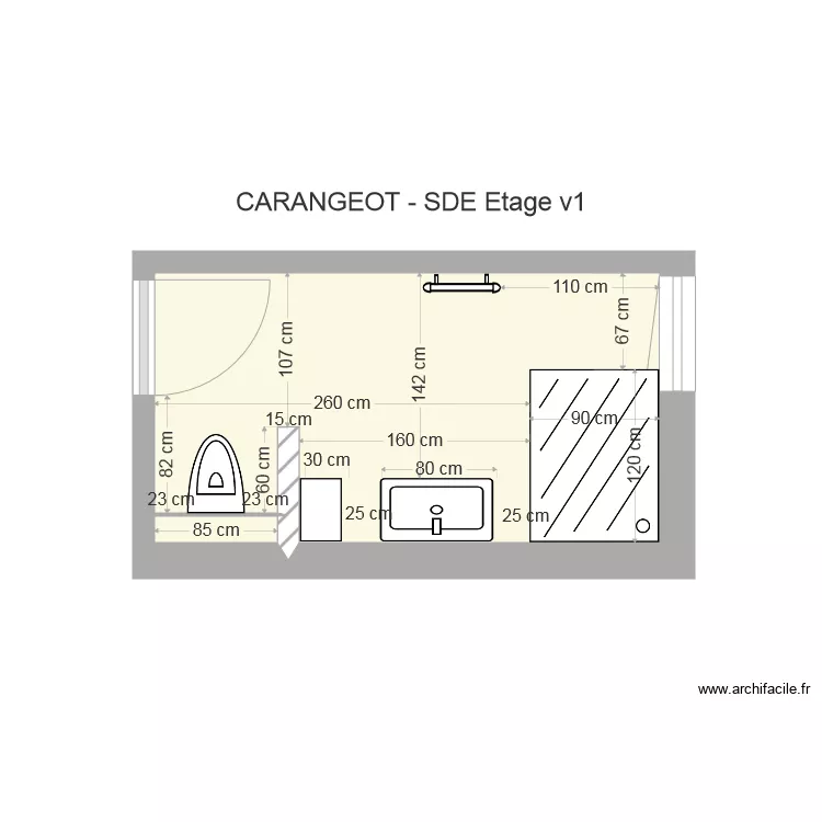 SDE Etage v1. Plan de 