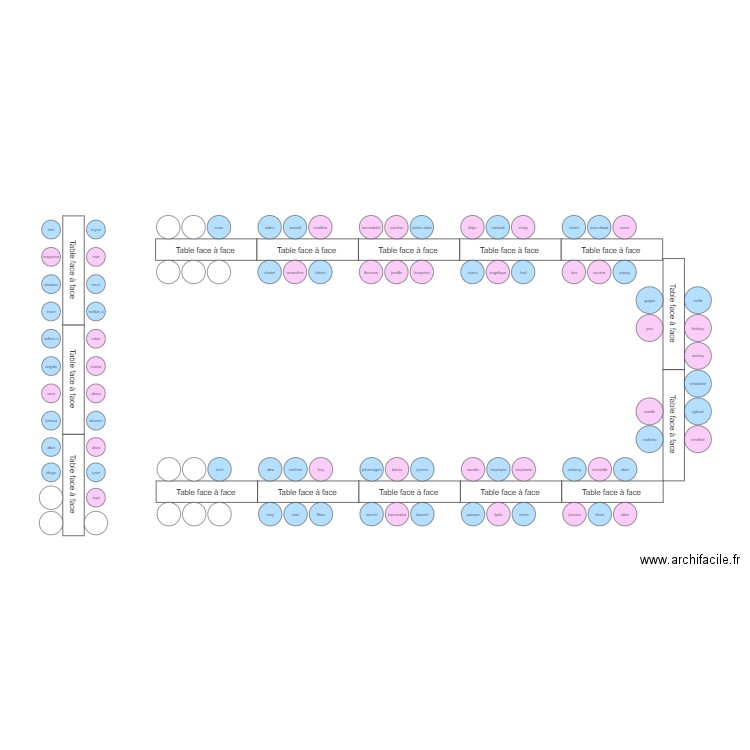 plan de salle. Plan de 0 pièce et 0 m2