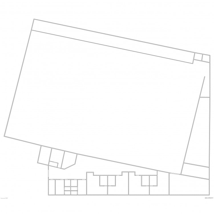 gymnase Condorcet. Plan de 0 pièce et 0 m2