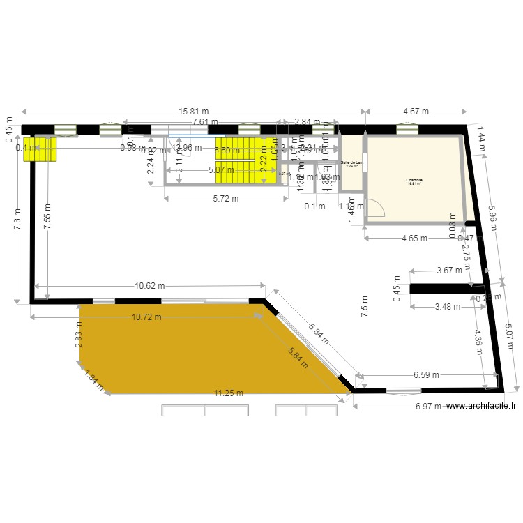 Pavillon Schneider TERRASSE 3. Plan de 0 pièce et 0 m2