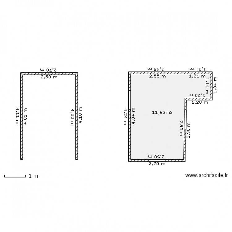 garage. Plan de 0 pièce et 0 m2