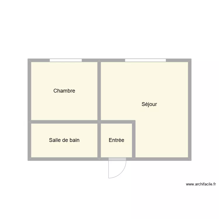 2503 LEQUERTIER. Plan de 