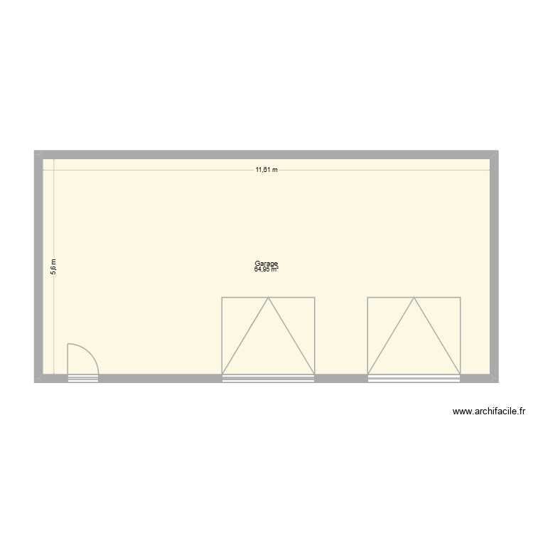 garage 6-12. Plan de 0 pièce et 0 m2