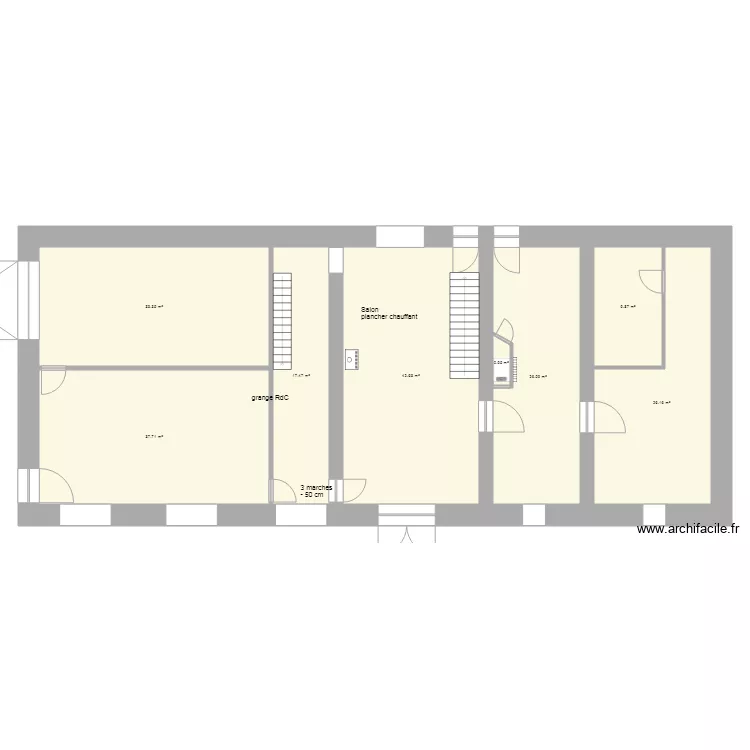 Coublevie origine. Plan de 