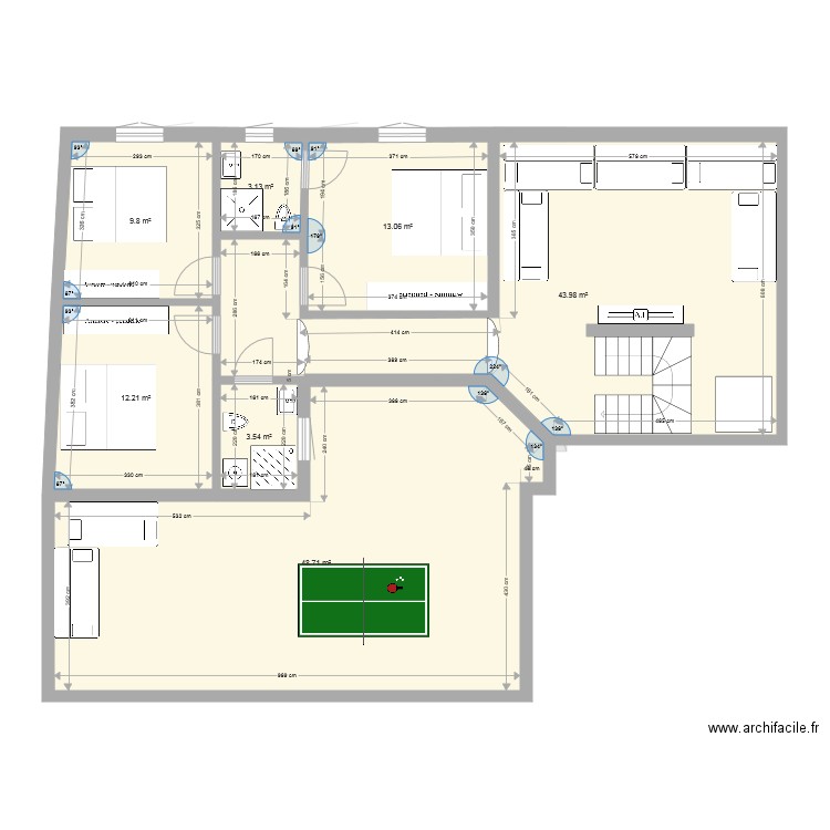 LARGO 1ER V1. Plan de 0 pièce et 0 m2