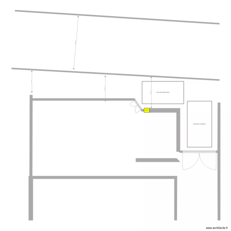 CLOTURE portillon. Plan de CLOTURE portillon. Plan de