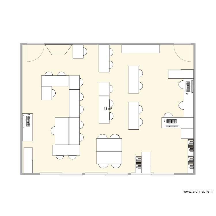 Plan Class E Plan – plan de classe – Par SB0yer ️ | ArchiFacile