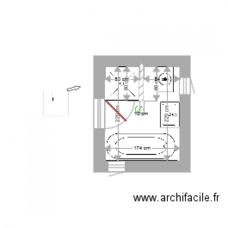 DUDOT Georges. Plan de 0 pièce et 0 m2