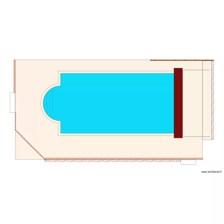 Piscine future 1. Plan de Piscine future 1. Plan de