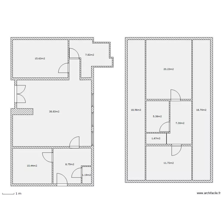 RUDOLF - RHINAU. Plan de 