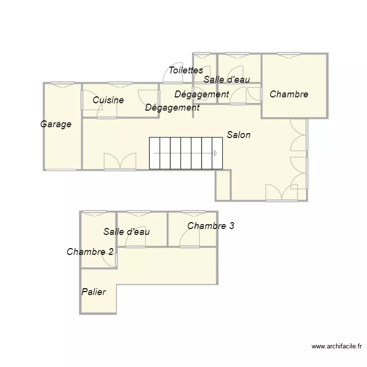 Croquis_BAYLET. Plan de 