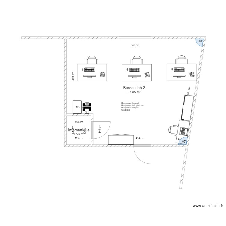 Bureau Lab 2 v1.2. Plan de 0 pièce et 0 m2