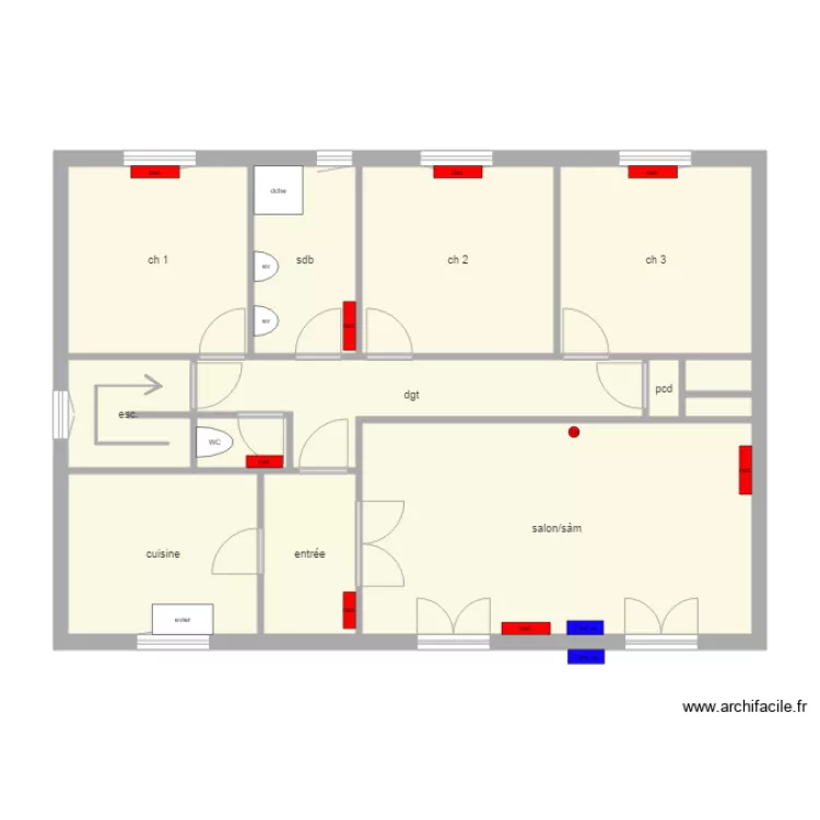 VERSTRAETEN. Plan de 