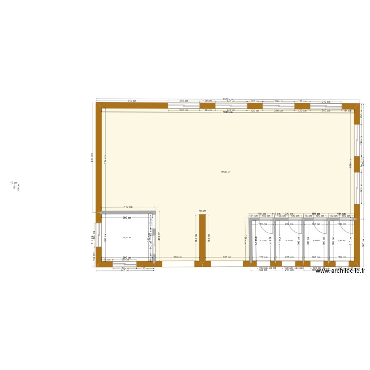 RESTAURENT 1. Plan de 0 pièce et 0 m2