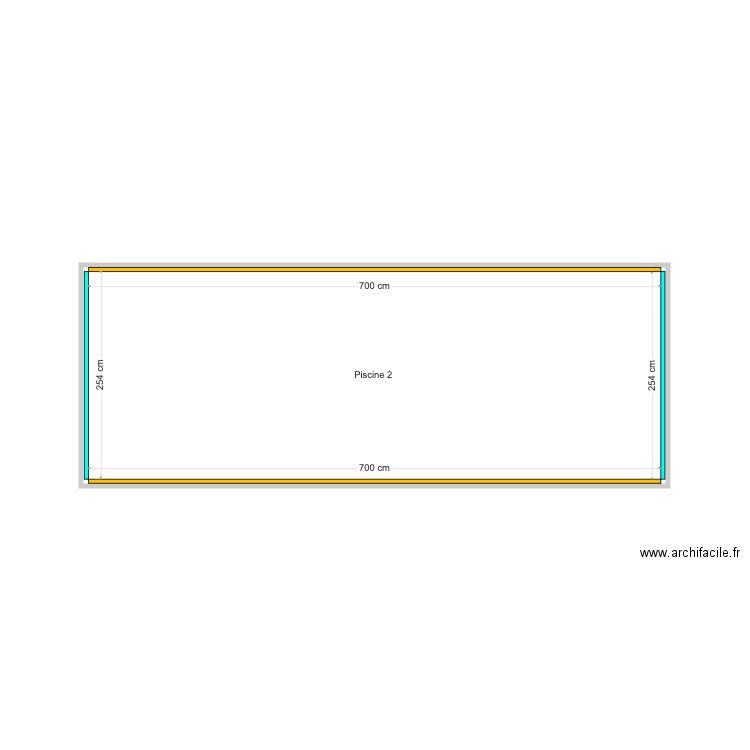 PRD Piscine 2. Plan de 0 pièce et 0 m2