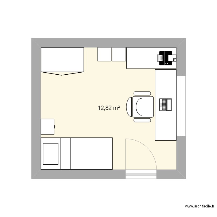 BUREAU RDC 2022. Plan de 0 pièce et 0 m2