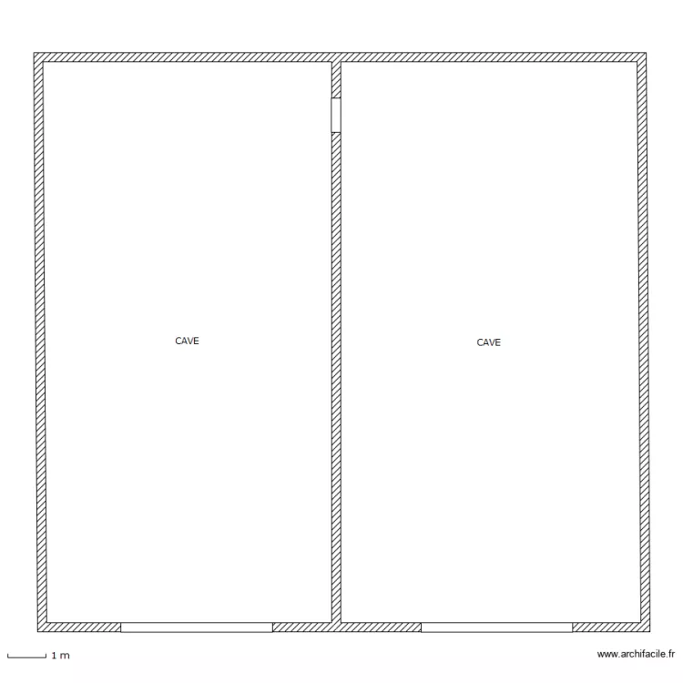 FLAVION CAVE. Plan de 