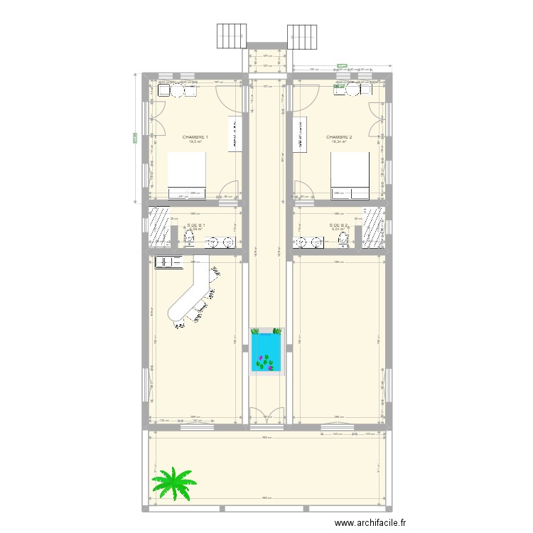 RIAD FIFI RDC MEUBLE MOUTURE 3. Plan de 0 pièce et 0 m2