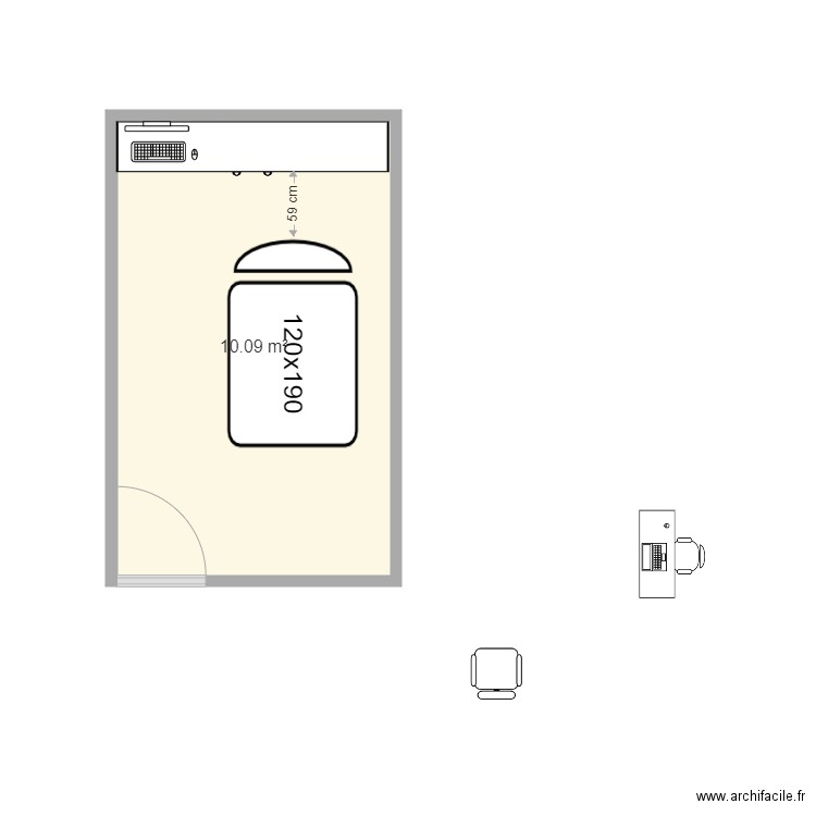 FAUTEUIL. Plan de 0 pièce et 0 m2
