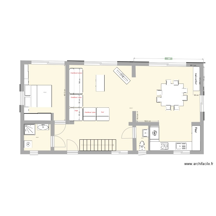 Zoom meubles RDJ. Plan de 0 pièce et 0 m2