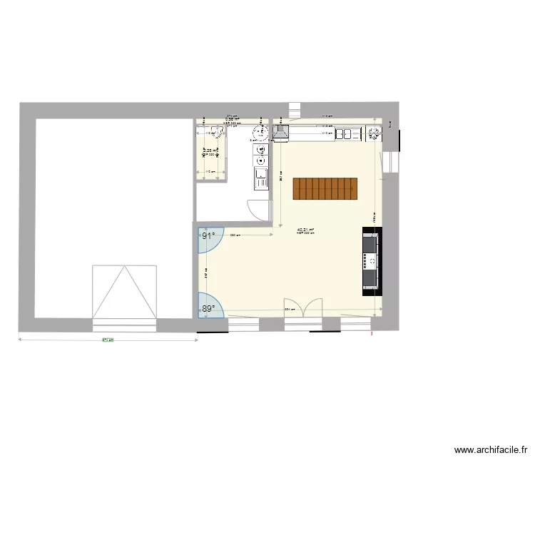 plan douilloux RDC Ok. Plan de 11  et 172 m²