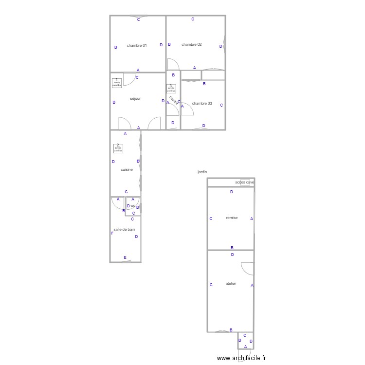 indivision gourmel PB. Plan de 0 pièce et 0 m2